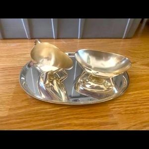 House of WMF silver plated footed creamer & sugar